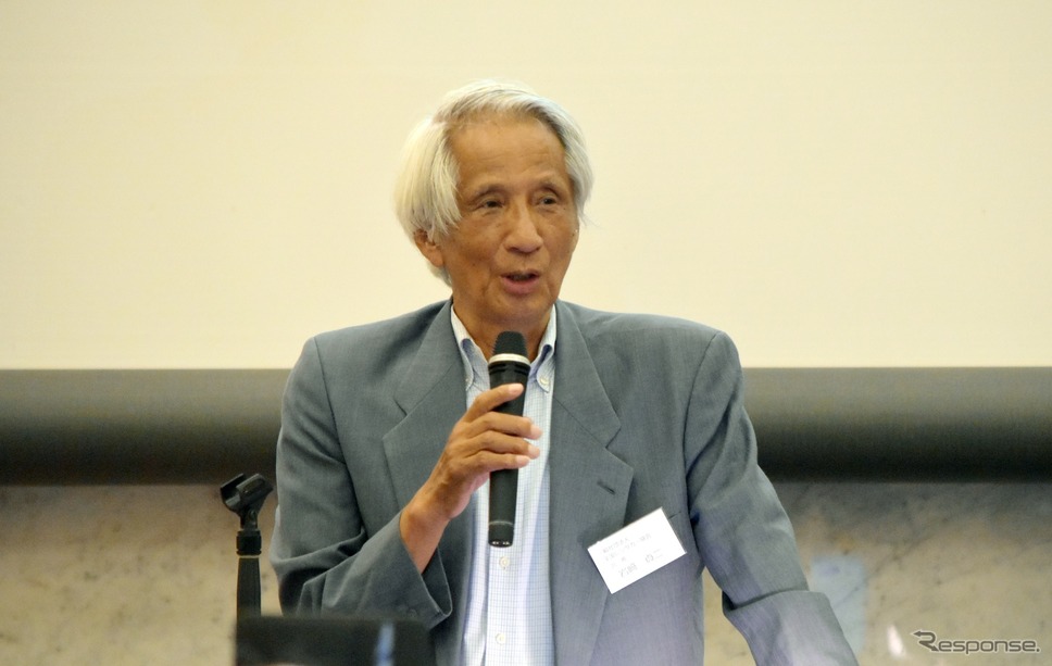 一般社団法人全国レンタカー協会岩崎貞二会長の挨拶《写真撮影 松岡大輔@JCR》