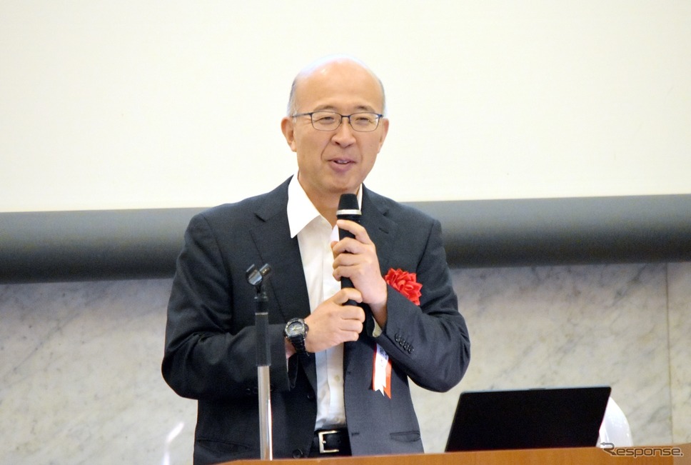観光庁観光地域振興部の長崎敏志部長《写真撮影 松岡大輔@JCR》