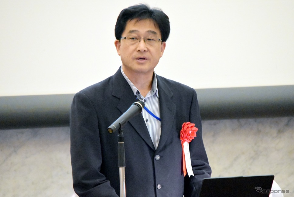 警察庁の阿部竜也長官官房審議官《写真撮影 松岡大輔@JCR》