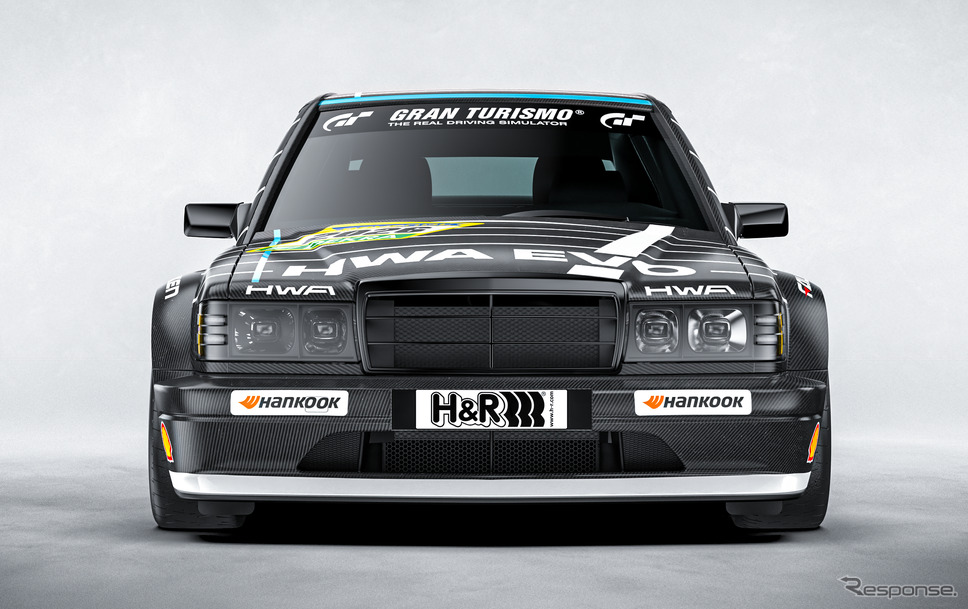 1990年代のメルセデスベンツ『190E 2.5-16エボリューション2』の復刻モデル「HWA EVO」《photo by HWA》