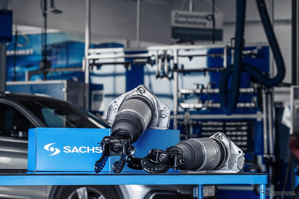 ZFがザックスブランドのエアサスペンションをアフターマーケット向けに投入《photo by ZF》