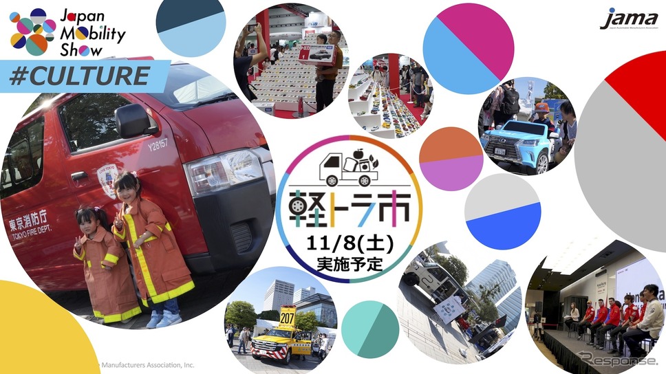 ジャパンモビリティショー2025の企画概要《画像提供 自工会》