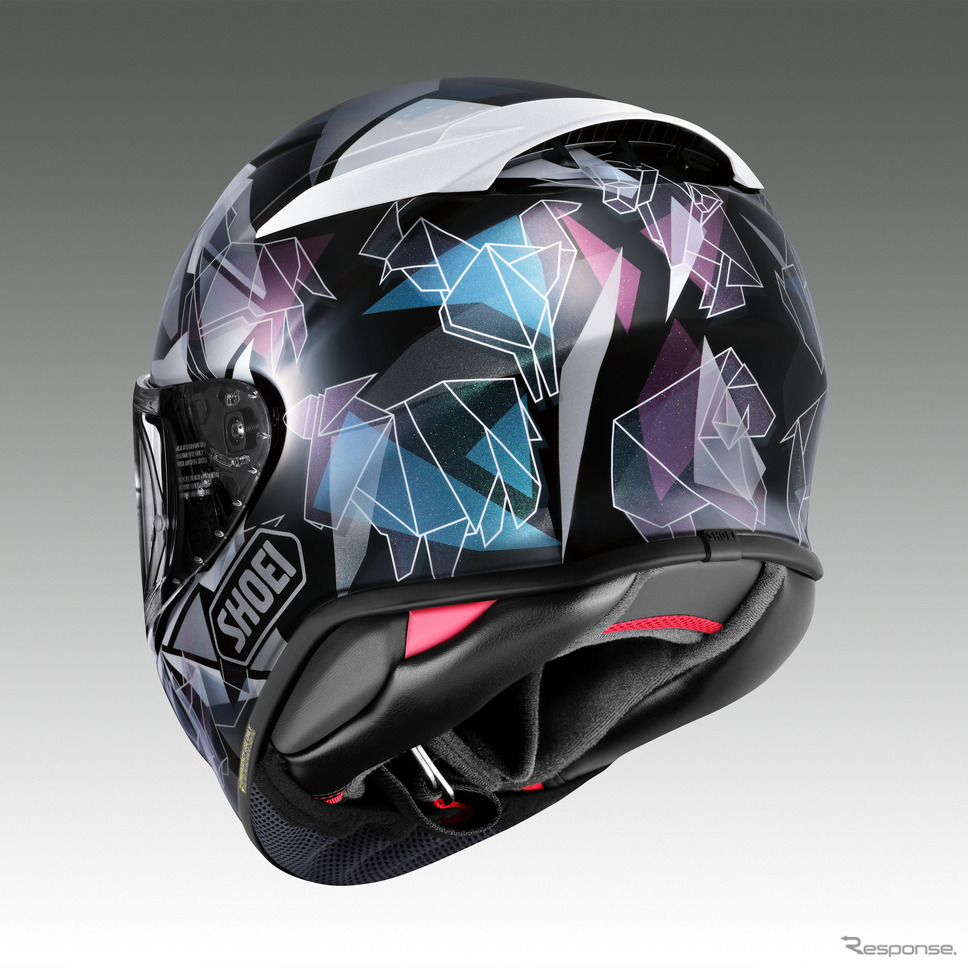 SHOEI Z-8の新グラフィック「オリガミ2」《写真提供 SHOEI》