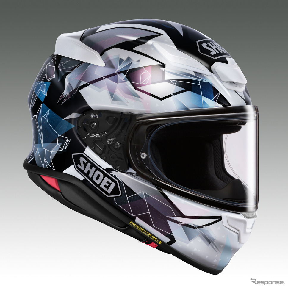 SHOEI Z-8の新グラフィック「オリガミ2」《写真提供 SHOEI》