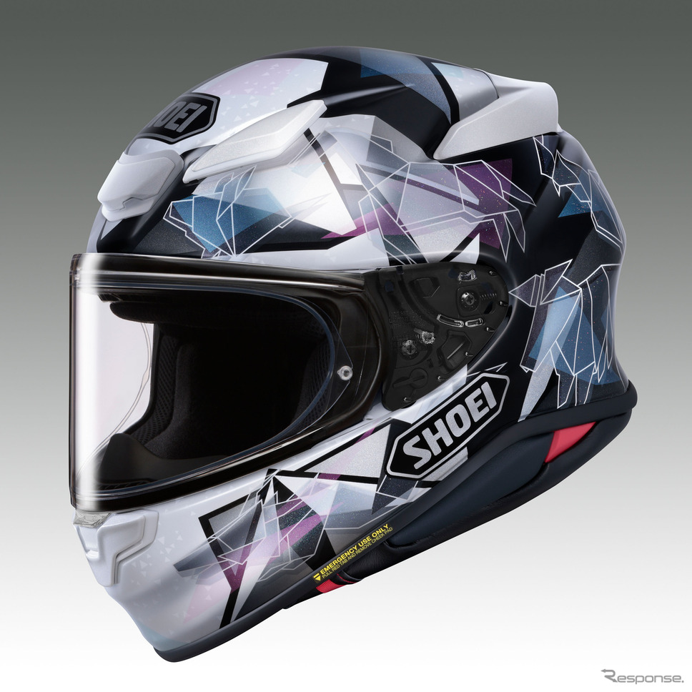 SHOEI Z-8の新グラフィック「オリガミ2」《写真提供 SHOEI》