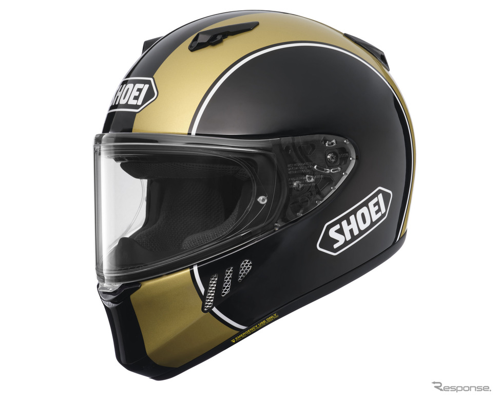 SHOEI ワイバーンゼロ リブート(ゴールド/ブラック)《写真提供 SHOEI》