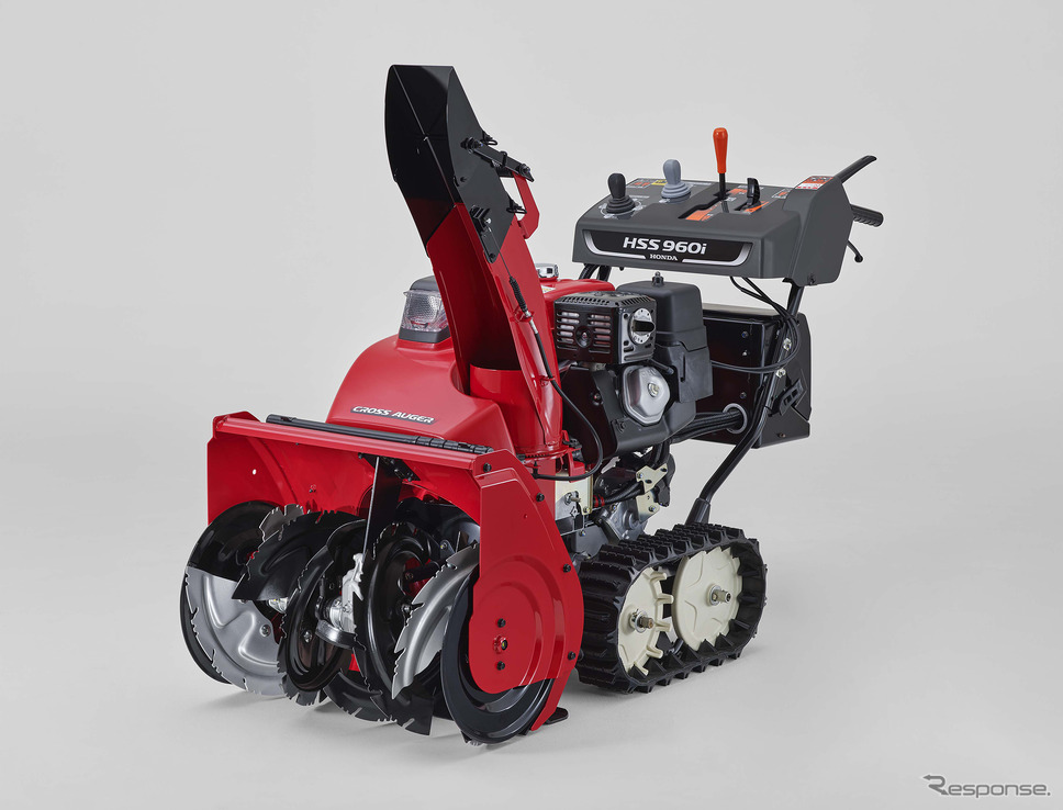 ホンダのハイブリッド除雪機 HSS960i(JX)《写真提供 ホンダ》