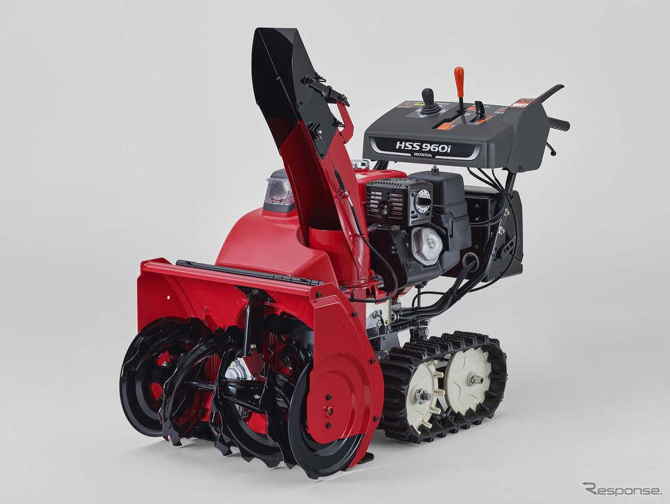 ホンダのハイブリッド除雪機 HSS960i(J)《写真提供 ホンダ》