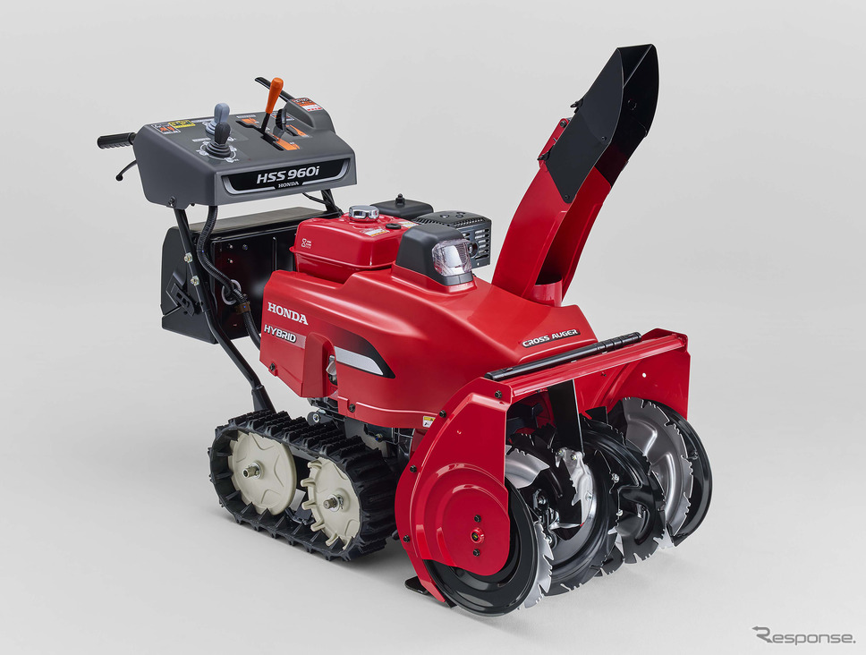 ホンダのハイブリッド除雪機 HSS960i(JX)《写真提供 ホンダ》