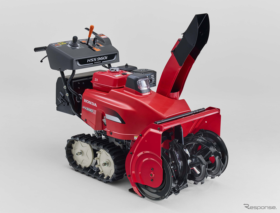 ホンダのハイブリッド除雪機 HSS960i(J)《写真提供 ホンダ》