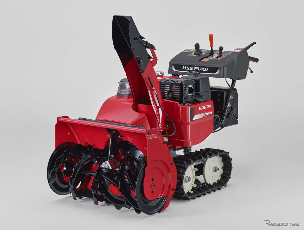 ホンダのハイブリッド除雪機 HSS1370i(J)《写真提供 ホンダ》