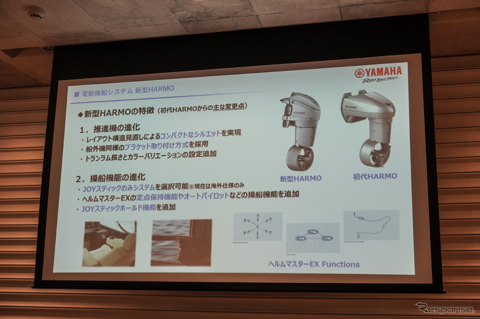 新型HARMOの特徴《写真撮影 宮崎壮人》