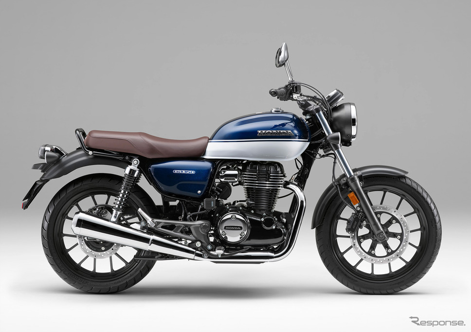ホンダ GB350(パールホークスアイブルー)《写真提供 ホンダ》