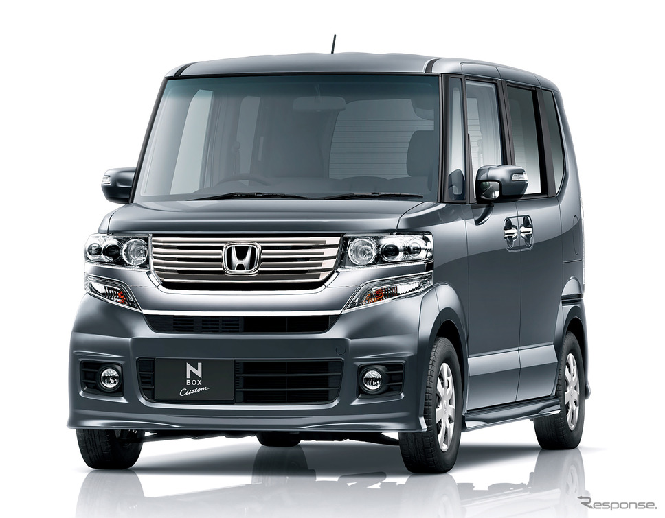 ホンダ N-BOXカスタム《写真提供 ホンダ》