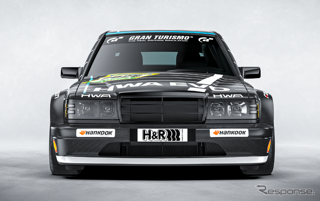 1990年代のメルセデスベンツ『190E 2.5-16エボリューション2』の復刻モデル「HWA EVO」《photo by HWA》