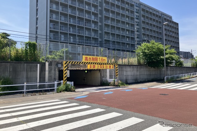 制限1.6m、第2八右エ門ガード《写真撮影 高木啓》