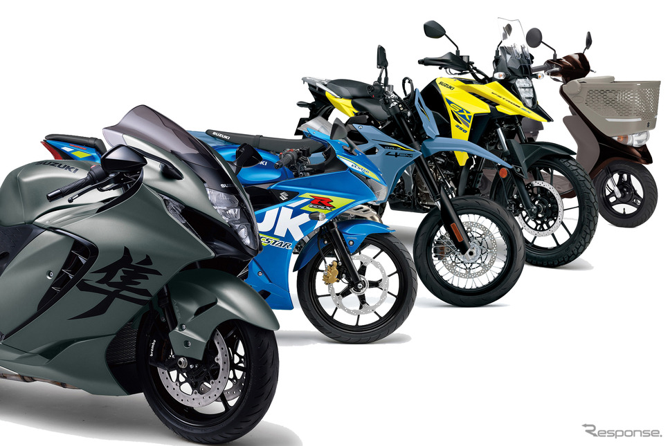 「スズキ推しバイク総選挙」の結果が発表!各会場での人気バイクは《写真提供 スズキ》