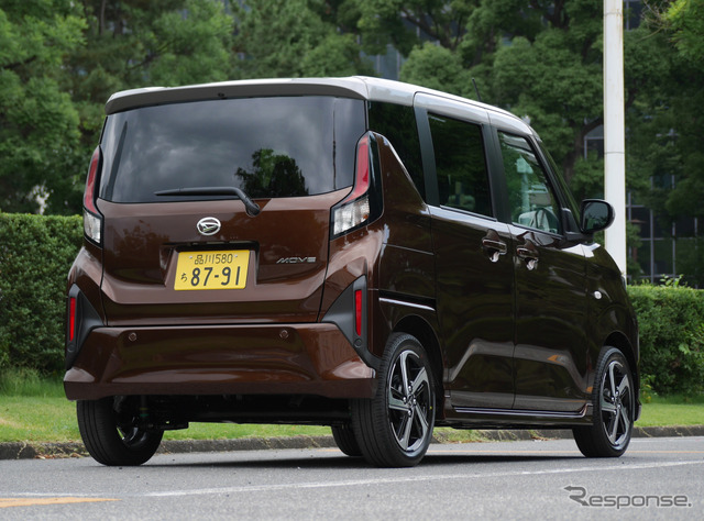 ダイハツ ムーヴ RS(ターボ)《写真撮影 中村孝仁》