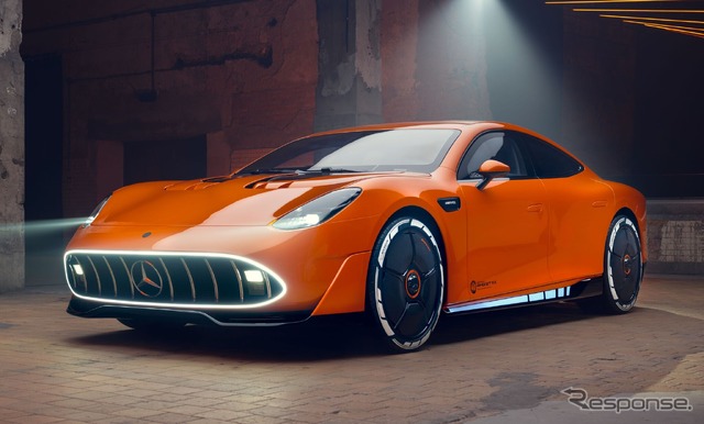 メルセデスAMG CONCEPT AMG GT XX《photo by Mercedes-Benz》