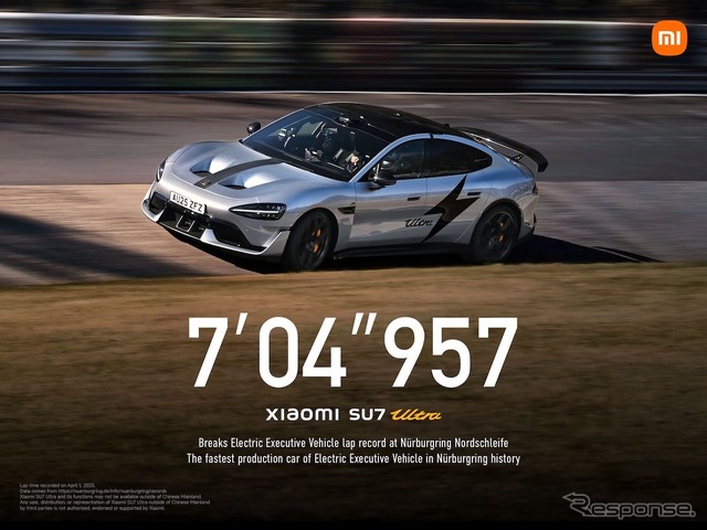 Xiaomi(シャオミ)SU7 Ultra《photo by Xiaomi》