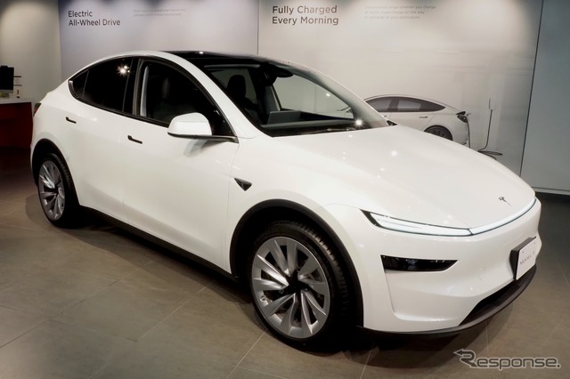 テスラ・モデルY《写真撮影 高木啓》