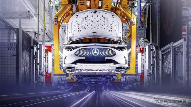 新型『CLA』を生産するメルセデスベンツのドイツ・ラシュタット工場《photo by Mercedes-Benz》