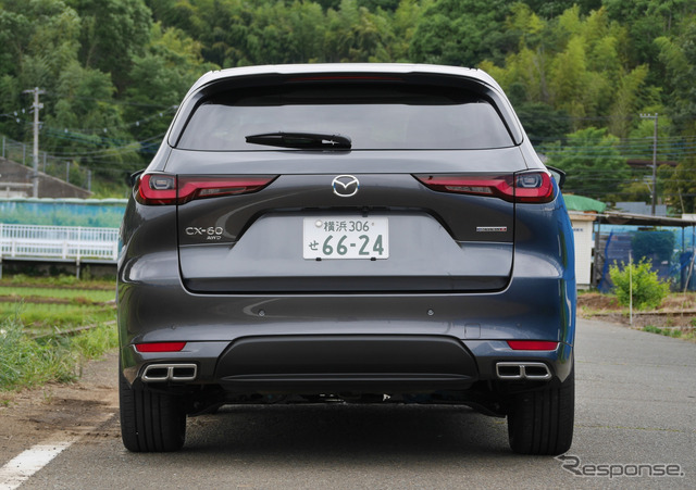 マツダ CX-60 MHEV《写真提供 中村孝仁》