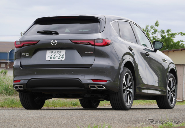 マツダ CX-60 MHEV《写真提供 中村孝仁》
