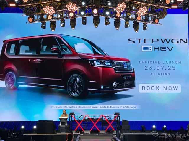 インドネシアに投入されるホンダ ステップワゴン e:HEV《photo by Honda》