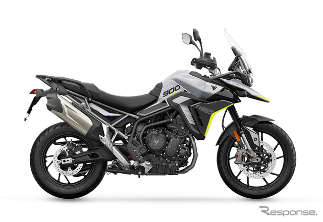 トライアンフ タイガー900GT PRO スノードニアホワイト/サファイアブラック《写真提供 トライアンフモーターサイクルズジャパン》