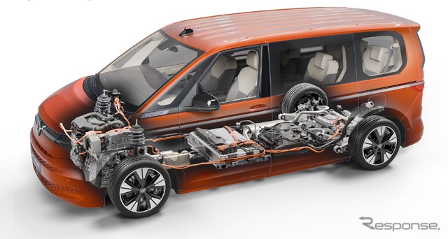 VWの新しいプラグインハイブリッド4WDシステム「eHybrid 4MOTION」《photo by VW》