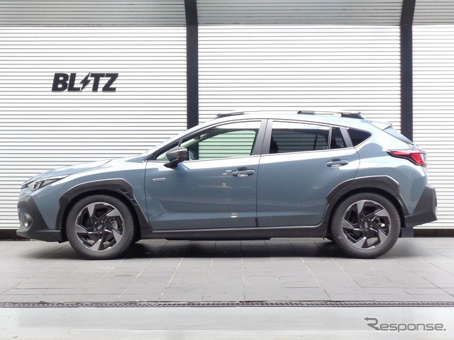 ブリッツ DAMPER ZZ-R スバル・クロストレック装着例（フロント：20mmダウン / リア：26mmダウン）《写真提供 BLITZ》
