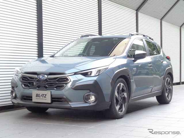 ブリッツ DAMPER ZZ-R スバル・クロストレック装着例（フロント：20mmダウン / リア：26mmダウン）《写真提供 BLITZ》