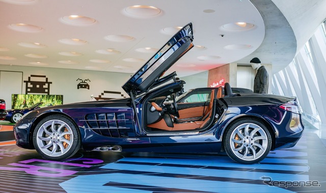 メルセデスベンツ博物館に展示されるSLRマクラーレン《photo by Mercedes-Benz》