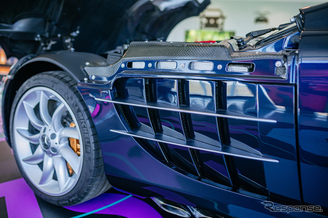 メルセデスベンツ博物館に展示されるSLRマクラーレン《photo by Mercedes-Benz》