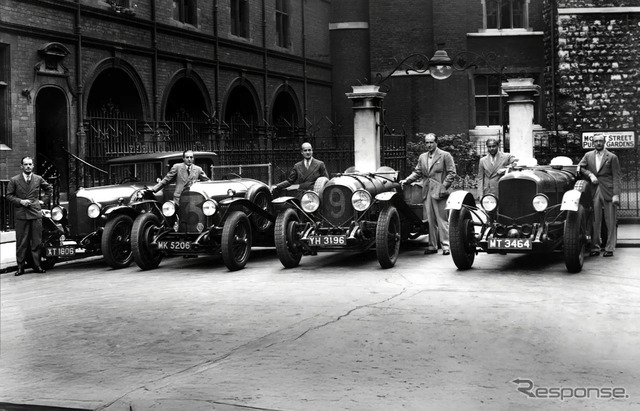 1929年のル・マン24時間レースで1-2-3-4フィニッシュを飾ったベントレー《photo by Bentley》