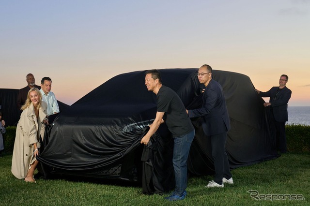 新型電動ミニバン『FXスーパーワン』の内覧会《photo by Faraday Future》