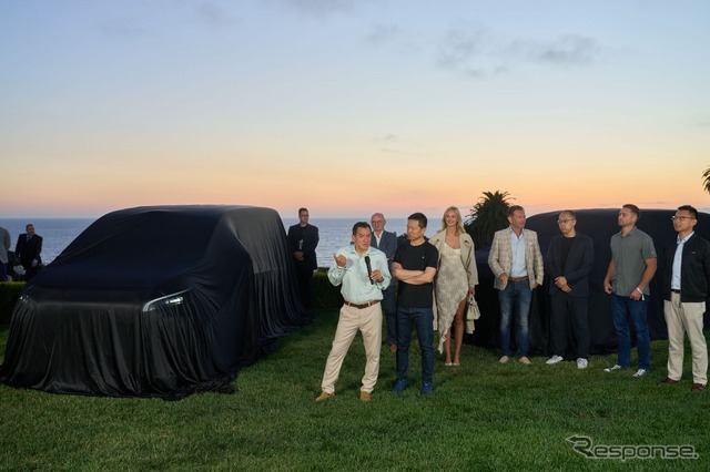 新型電動ミニバン『FXスーパーワン』の内覧会《photo by Faraday Future》