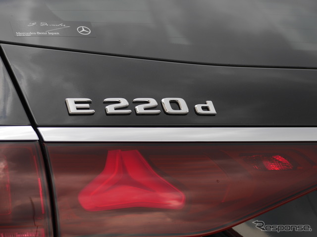 メルセデスベンツ E220d 4MATIC オールテレイン《写真撮影 中村孝仁》