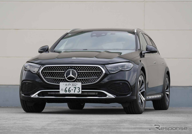 メルセデスベンツ E220d 4MATIC オールテレイン《写真撮影 中村孝仁》