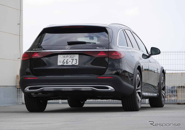 メルセデスベンツ E220d 4MATIC オールテレイン《写真撮影 中村孝仁》