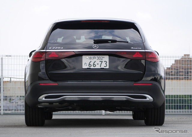 メルセデスベンツ E220d 4MATIC オールテレイン《写真撮影 中村孝仁》