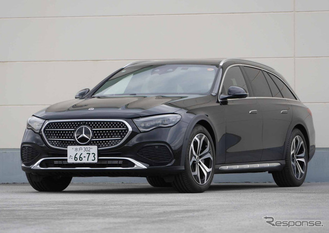 メルセデスベンツ E220d 4MATIC オールテレイン《写真撮影 中村孝仁》