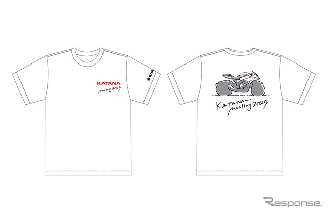 カタナミーティング2025 オリジナルグッズ「オリジナルTシャツ」《写真提供 スズキ》