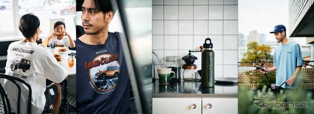 『LANDCRUISER OFFICIAL ITEMS』の2025年夏季新作《写真提供 トヨタ・コニック・プロ》