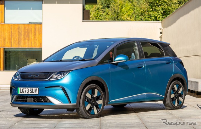 BYDがEV『ドルフィン』で英国初のV2G実用化《photo by BYD》