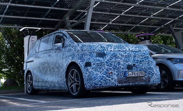 メルセデスベンツの新型電気ミニバン『VLE』のプロトタイプ《photo by Mercedes-Benz》