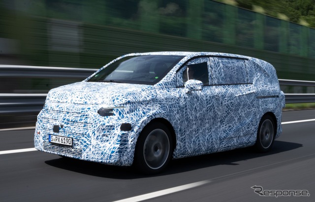 メルセデスベンツの新型電気ミニバン『VLE』のプロトタイプ《photo by Mercedes-Benz》