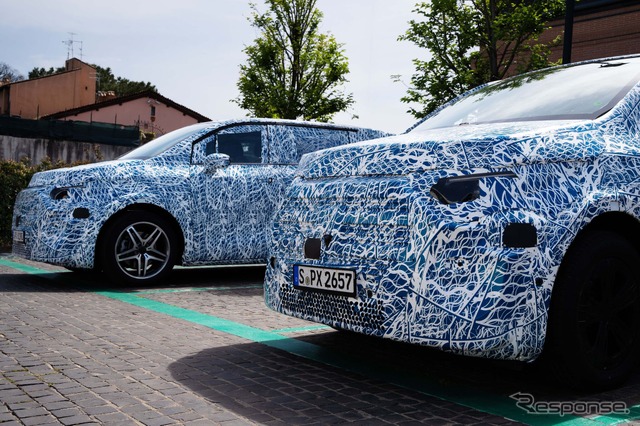 メルセデスベンツの新型電気ミニバン『VLE』のプロトタイプ《photo by Mercedes-Benz》