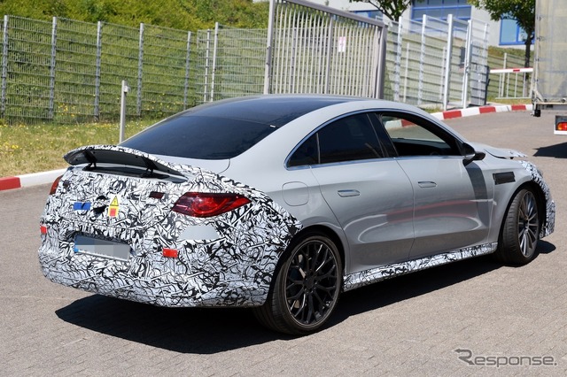 メルセデスAMG CLA 新型プロトタイプ《APOLLO NEWS SERVICE》